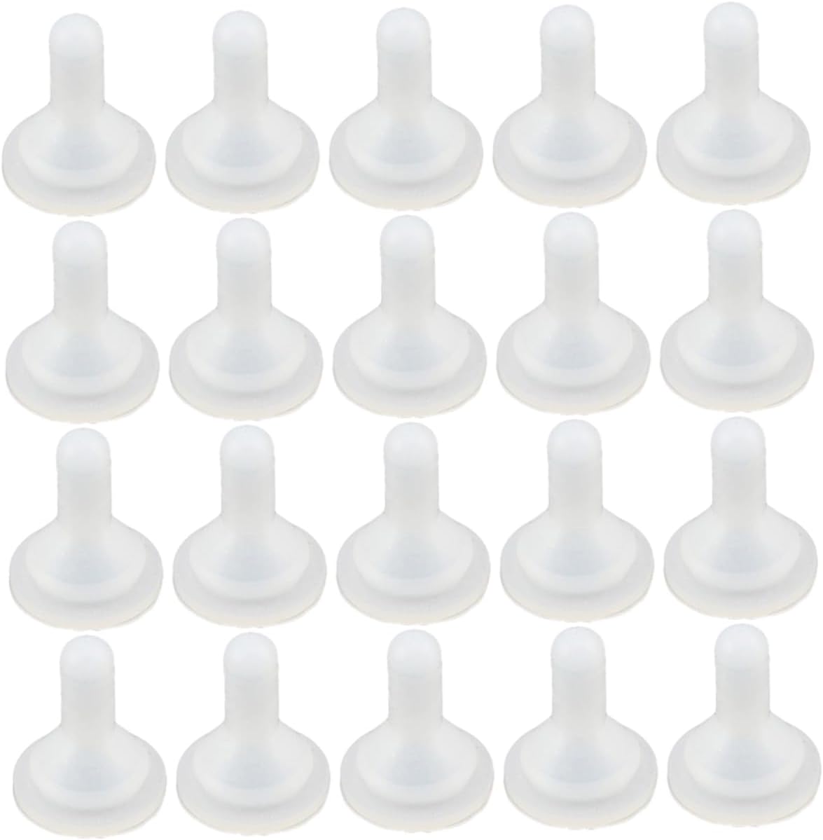 20pcs Kitten Pacifier for Puppies and Kittens Pet Bottle Spout Slow Feeder Cat Feeders Pet Feeding Supplies