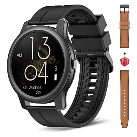 YOHOTA Smart Watch for Men, Fitness Tracker Watch with 1.32" TFT Full Touch IPS Display, IP68 Waterproof Outdoor Activity Tracker with Heart Rate and Sleep Monitor, Step Counter Watch for iOS Android Cover