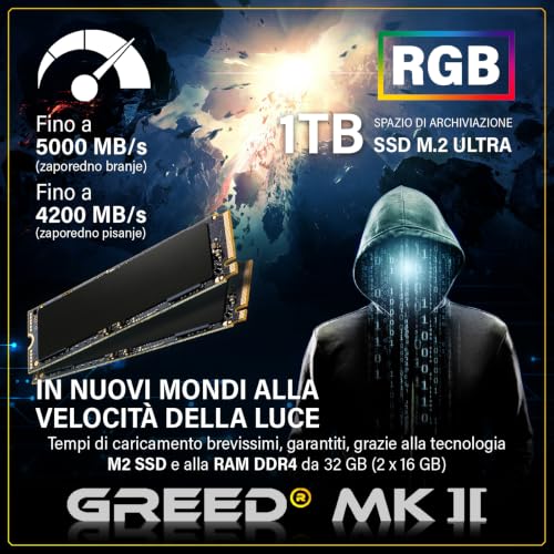 ® Mk2 - Gaming PC– AMD Ryzen 7 5700X + AMD Radeon RX 9060 XT (8GB) - PC Desktop - Immagine 4