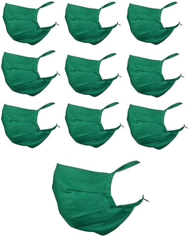 Surgeon Mask Ot-Mask Doctor Masks Green Color Free Size Mask for Multipurpose Use