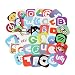 App Stickers for Laptop 50 pcs Social Media Stickers Pack for Your Life (App stickers-1)