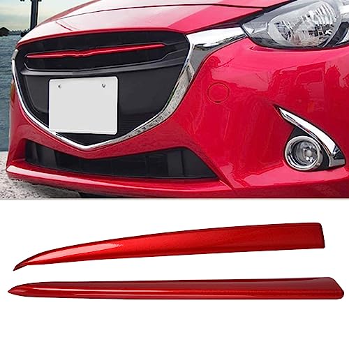 Rejilla delantera de coche que renueva tu Mazda 2 Demio 2015-2017 con una cubierta protectora