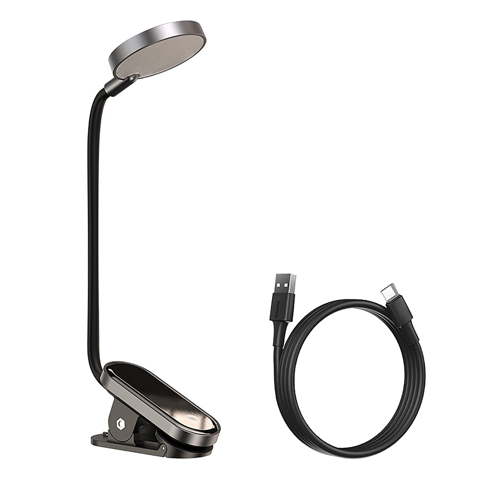 Light LUMIÈRE USB USB LED Rechargeable Mini Clip-on Lampe De Bureau Flexible Night Light Light Lampe De Lecture pour La Chambre À Coucher De Voyage