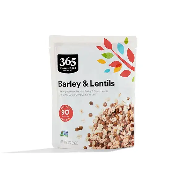 Barley & Green Lentils, Ready-to-Heat, 8.8 Ounce 1