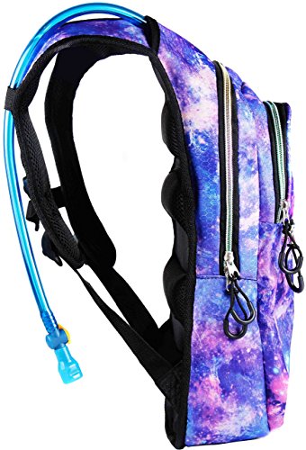 Image of Sojourner Hydration Pack, Hydration Backpack - Water Backpack with 2l Hydration Bladder, Festival Essential - Rave Hydration Pack Hydropack Hydro for Hiking, Running, Biking, Festival Gear