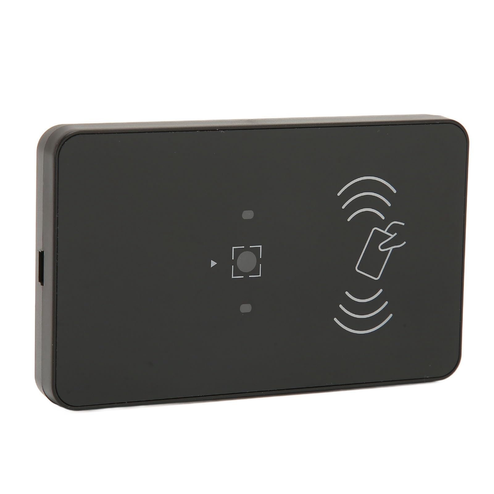 Asixxsix Lecteur de Carte, Scanner 2D Rapide et Précis pour Systèmes de Contrôle d'accès, Lecteur de Carte à Puce USB avec Installation Plug and Play pour Portes, Machines de Visite, Maisons