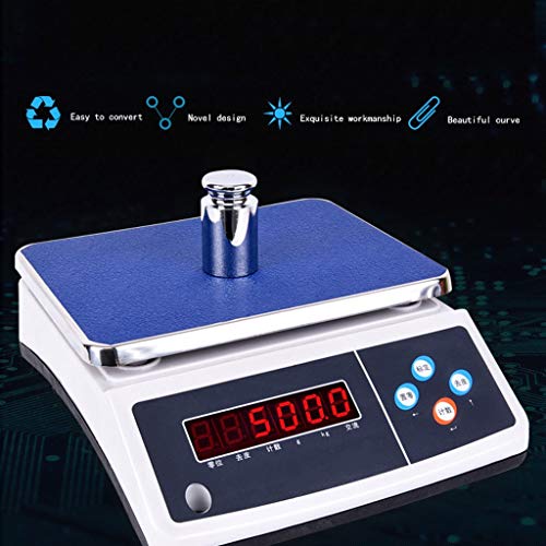 Báscula digital de alta precisión LCD retroiluminada 6kg/0.1g miniatura 3