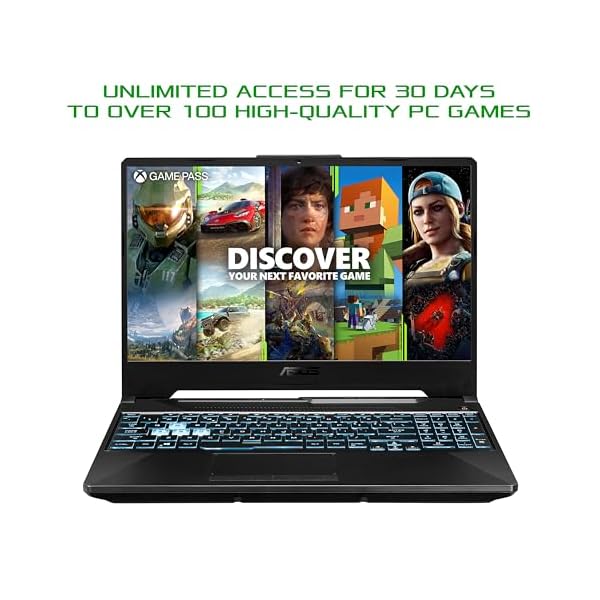 ASUS TUF A14 FA401UH Gaming Laptop | 14.0" 2.5K 165Hz Screen | AMD Ryzen 7 260 | NVIDIA GeForce RTX 5050 | 136GB RAM | 1TB PCIe SSD |  Month Xbox Game Pass | Windows 11 - Image 3
