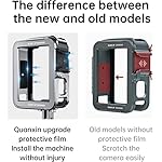 TELESIN-Vertical-Aluminum-Cage-Protective-Case-Frame-Housing-for-GoPro-Hero-11-10-9-Black-Fits-Go-Pro-with-ND-CPL-Lens-Filter-Max-Lens-on-Camera-with-Cold-Shoe-Connect-to-Video-Light-Microphone