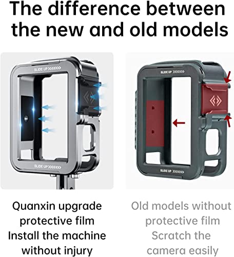 TELESIN-Vertical-Aluminum-Cage-Protective-Case-Frame-Housing-for-GoPro-Hero-11-10-9-Black-Fits-Go-Pro-with-ND-CPL-Lens-Filter-Max-Lens-on-Camera-with-Cold-Shoe-Connect-to-Video-Light-Microphone