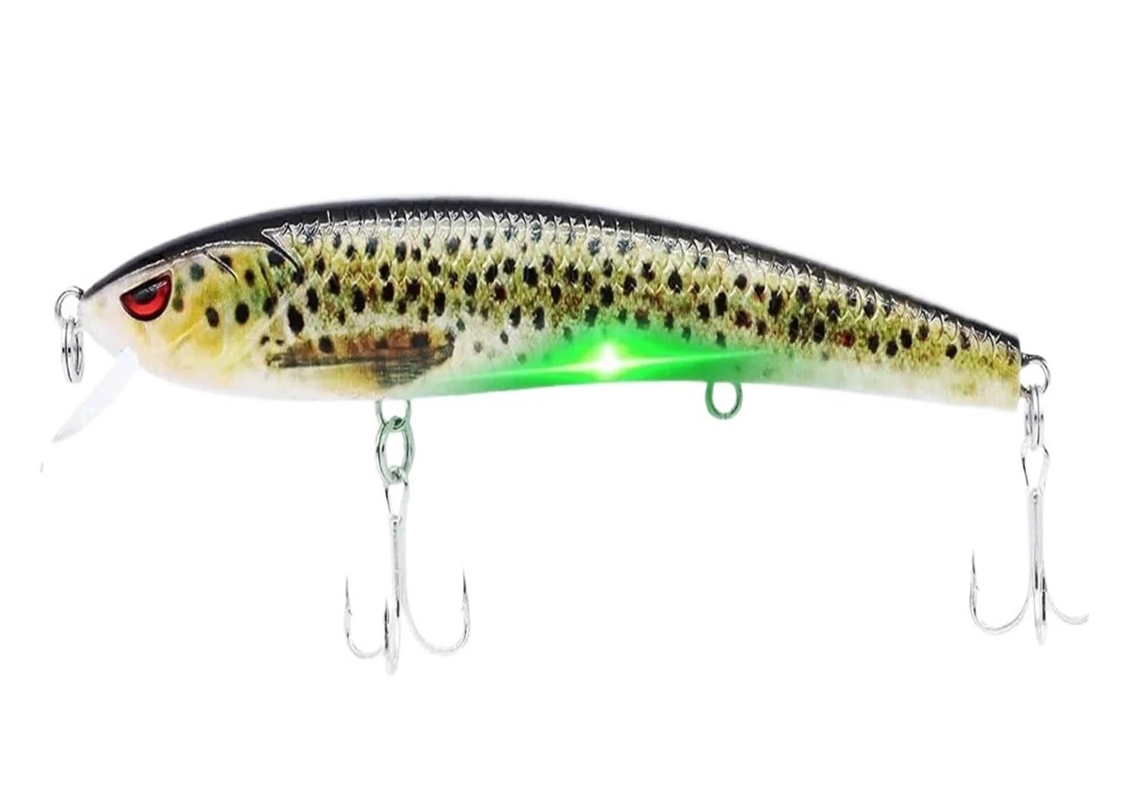 1 señuelo de Pesca eléctrico Wobbler for Cebo electrónico, natación automática, jerkbait Artificial.