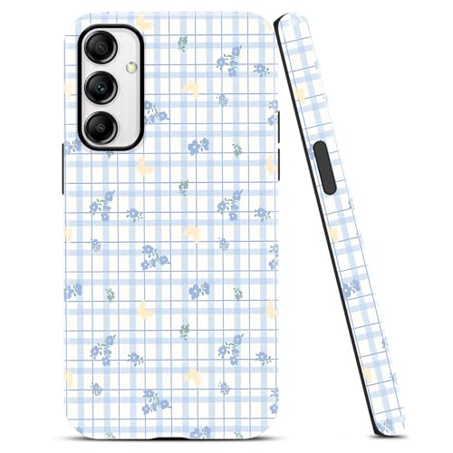 Coque Samsung A14 5G antichoc motif floral avec protection hybride 2 en 1