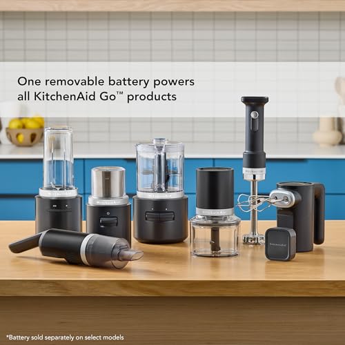 KitchenAid Go Cordless Hand Blender w/Accessories, battery sold separately - image 6