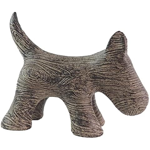 Hymmah Hippo Home Decor Statue Rustic Home Decorations for Living Room, Boho Sculpture Resin Animal Collectible Figurines for Indoor Decor Cover