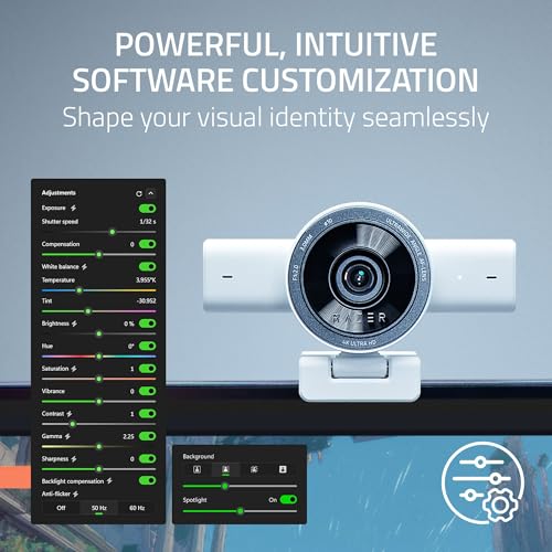 Image of Razer Kiyo V2 Webcam - Mercury