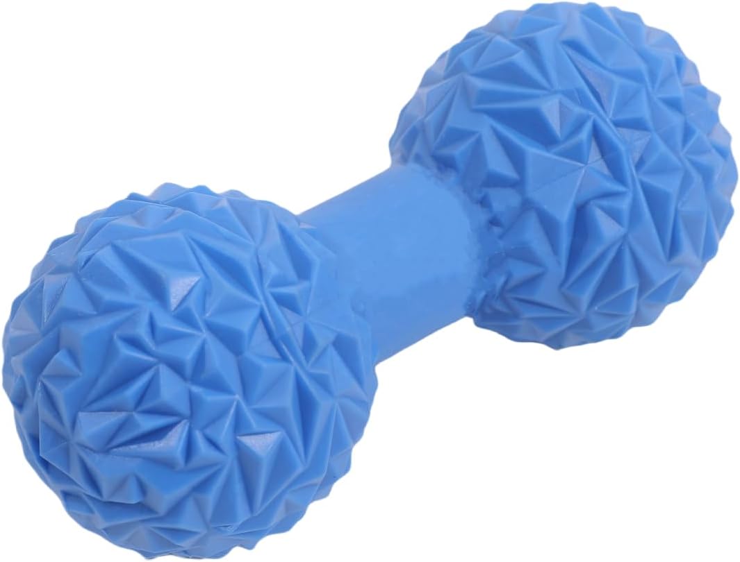 Peanut Lacrosse Massage Ball: Physical Therapy Ball & Trigger Point Ball for Mobility, Deep Tissue Massage Roller Tool for Myofascial Release, Stress Relief, Muscle Therapy