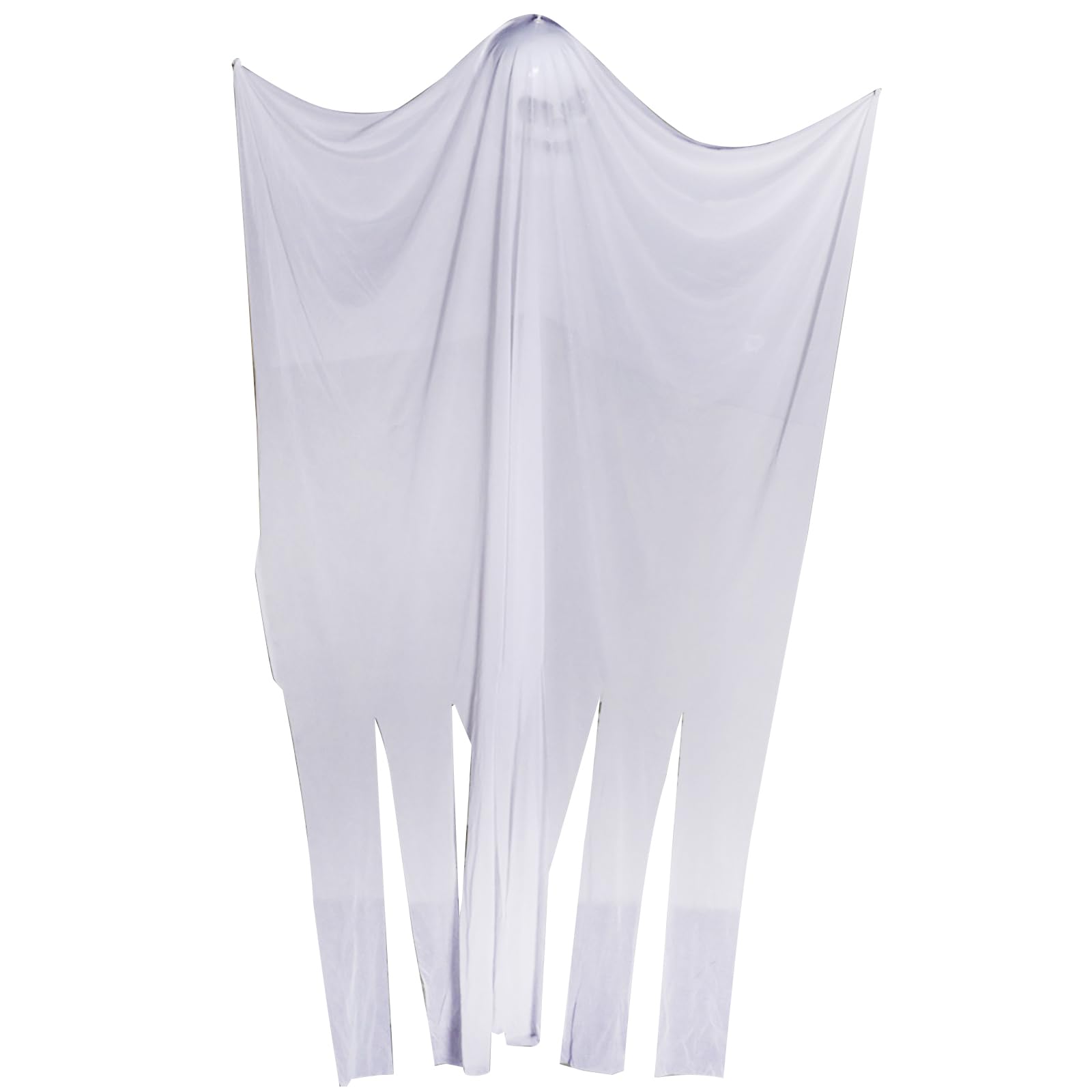 Tsophreniq Halloween Decors Terrifying Skull Head Veil Cloth Hanger for Create Atmosphere for Party Decorations
