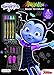 Vampirina Bendon 43248 Black Paper Coloring & Activity Book with Crayons, Multicolor