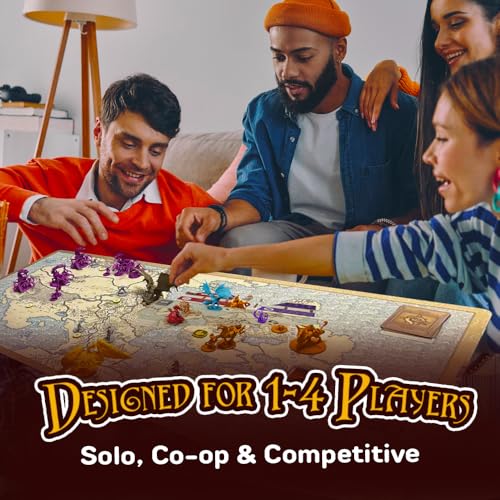 Dragonbond: Lords of Vaala - Juego de mesa estratégico para 1-4 jugadores miniatura 5