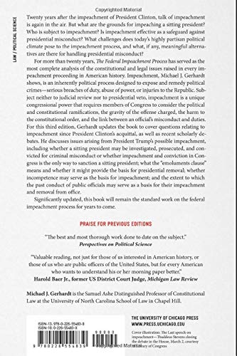 The Federal Impeachment Process: A Constitutional and Historical Analysis, Third Edition