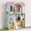 Delta Children MySize Dollhouse - Large 3-Story Dollhouse with 7 Rooms Includes 12 Accessories - Fits 12-inch Dolls - Pretend Play Dream Gift for Ages 3+