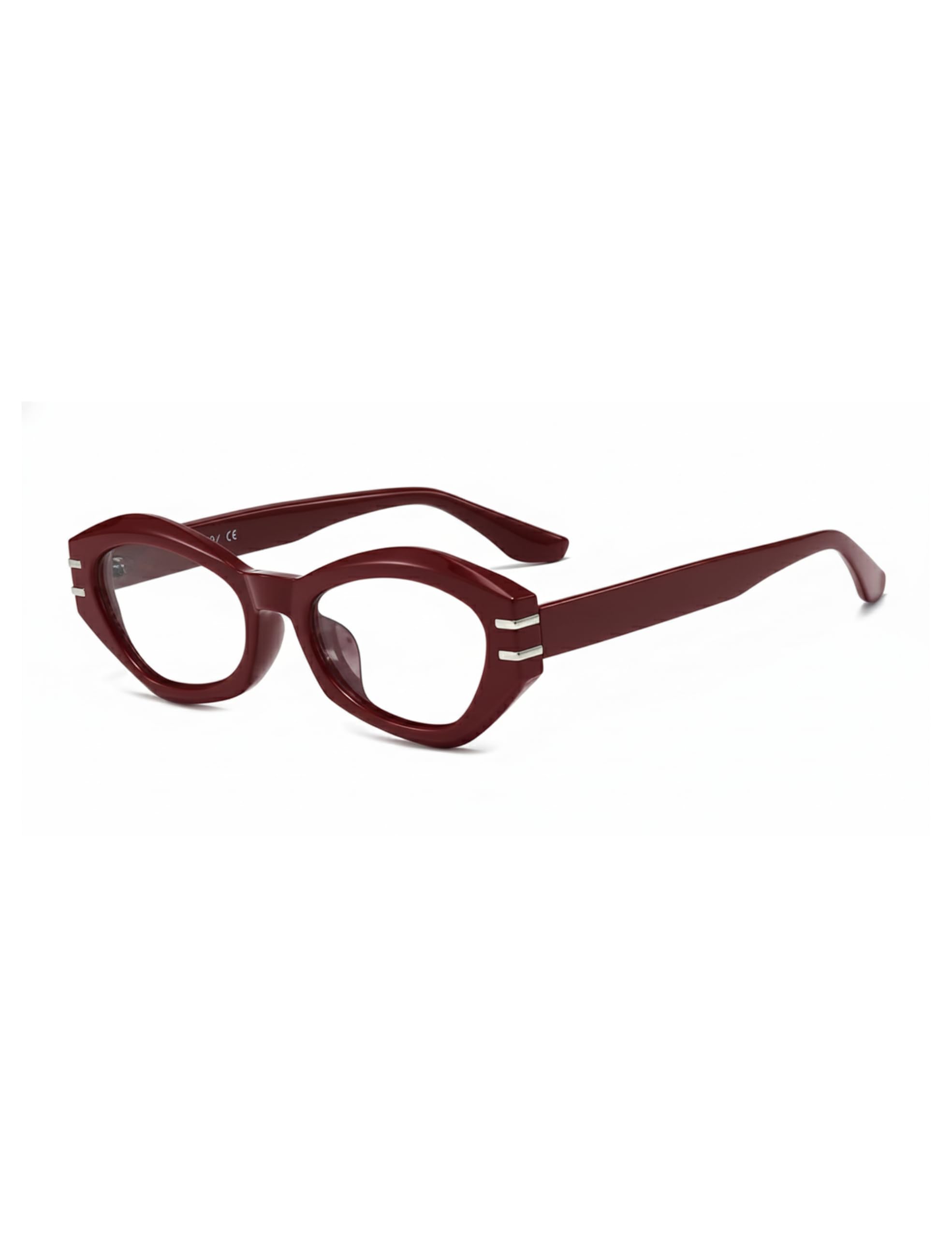 4Flaunt Cat Eye Blue Light Blocking Computer Glasses for Men & Women | Zero Power Anti Blue Light | Medium Size | Durable & Stylish Frame-image-34