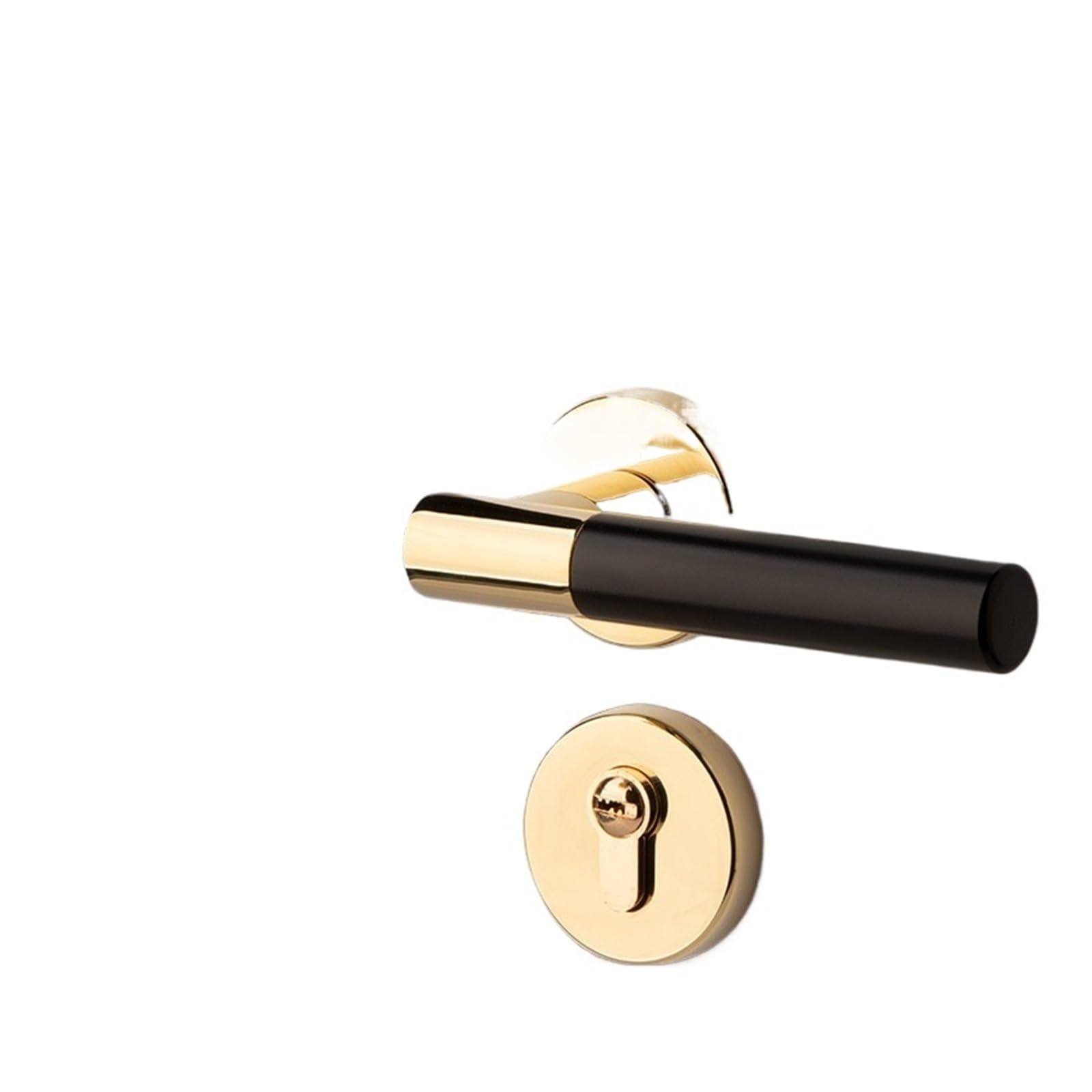 Serrure intérieure divisée style chinois de haute qualité Black Gold