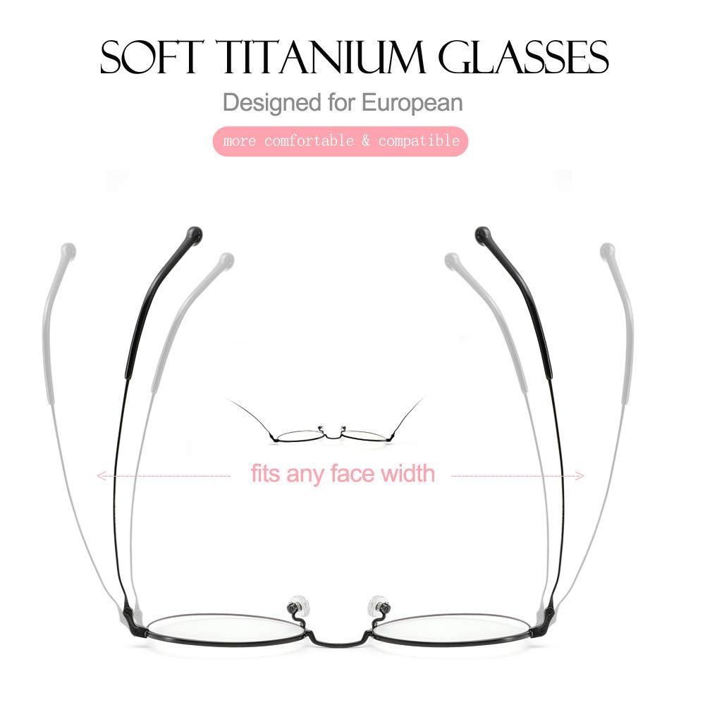 Cyxus Blaulichtfilter Brille Herren Damen Augenbelastung Reduzieren