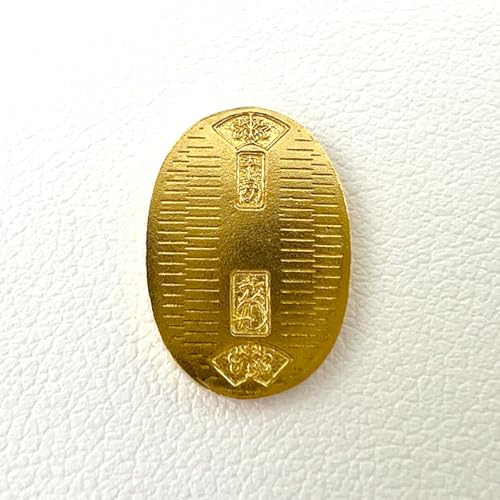 6-36 純金(K24)製 開運ミニ小判 レプリカ Sサイズ AL