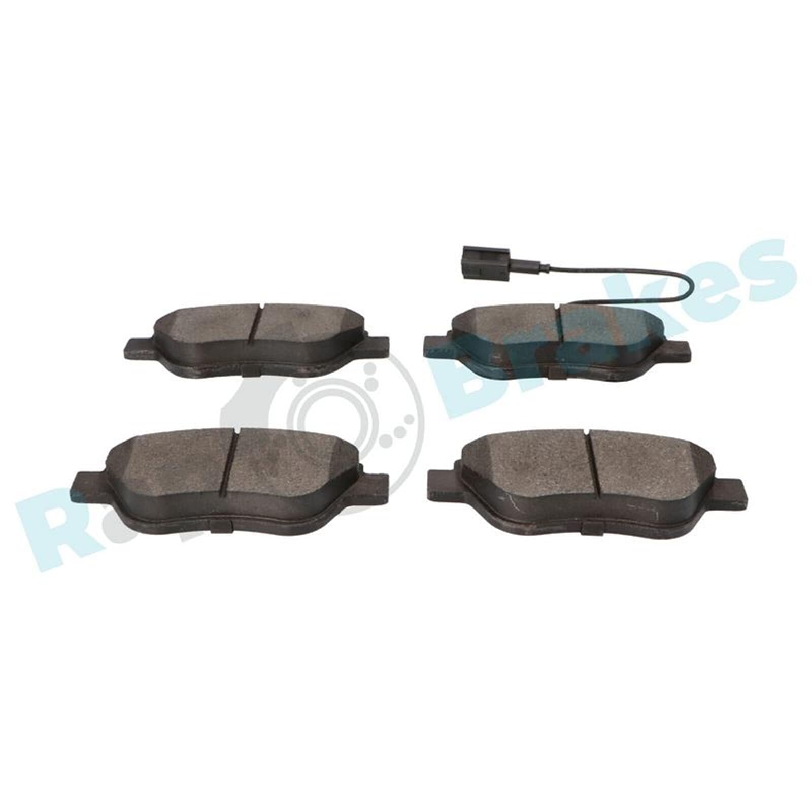RAP Brakes Bremsenset 257mm vorne | R-D0307 + R-P0536 Kompatibel mit Grande Punto (199_),Punto (199_),Punto Evo (199_)