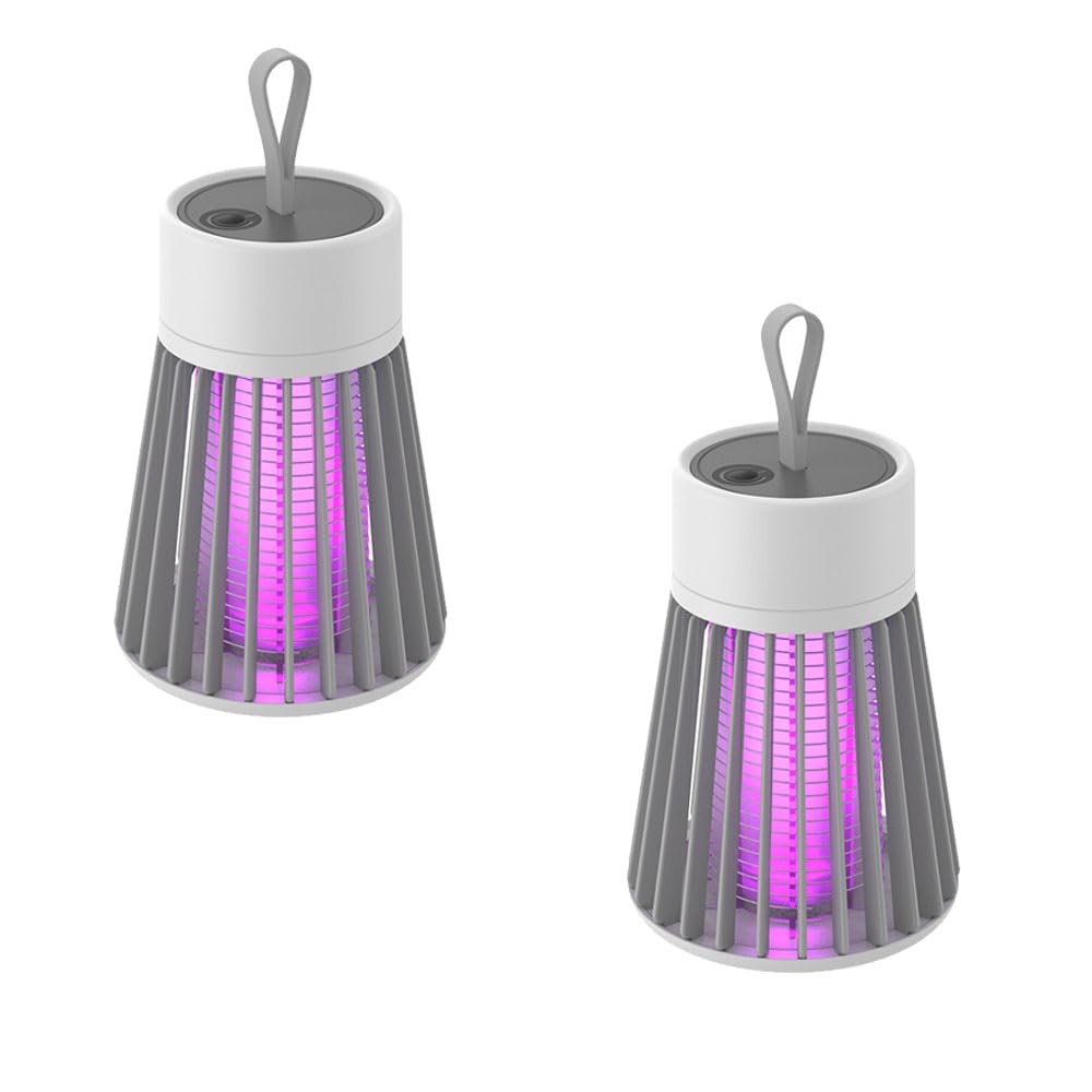 Simply zap müickenlampe Tragbare 3-in-1 Moskito Killer Lampe mit LED, wiederaufladbar und wasserdicht (IPX4) für effektiven Mückenschutz