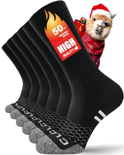 CLATOFO Merino Wool Thermal Socks