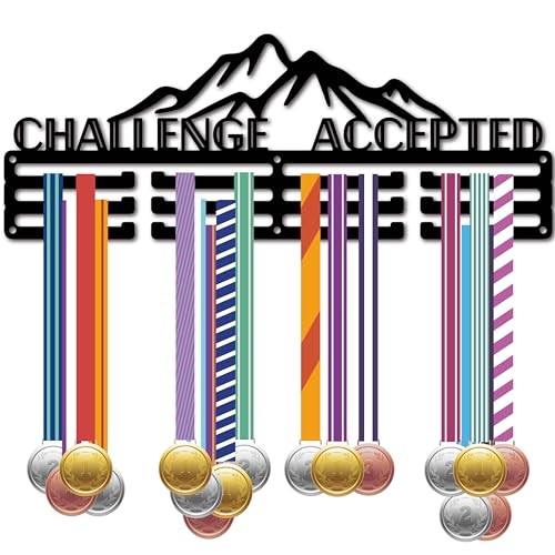 CREATCABIN Metal Medal Hanger Display Mountain Medal Holder