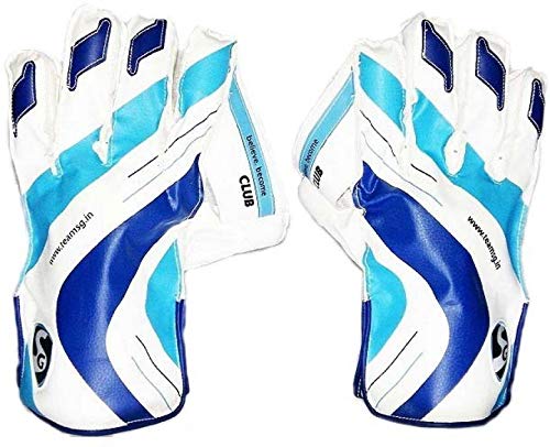 Sg Club Wicket Keeping Gloves with Cloth Lining Inside Boys