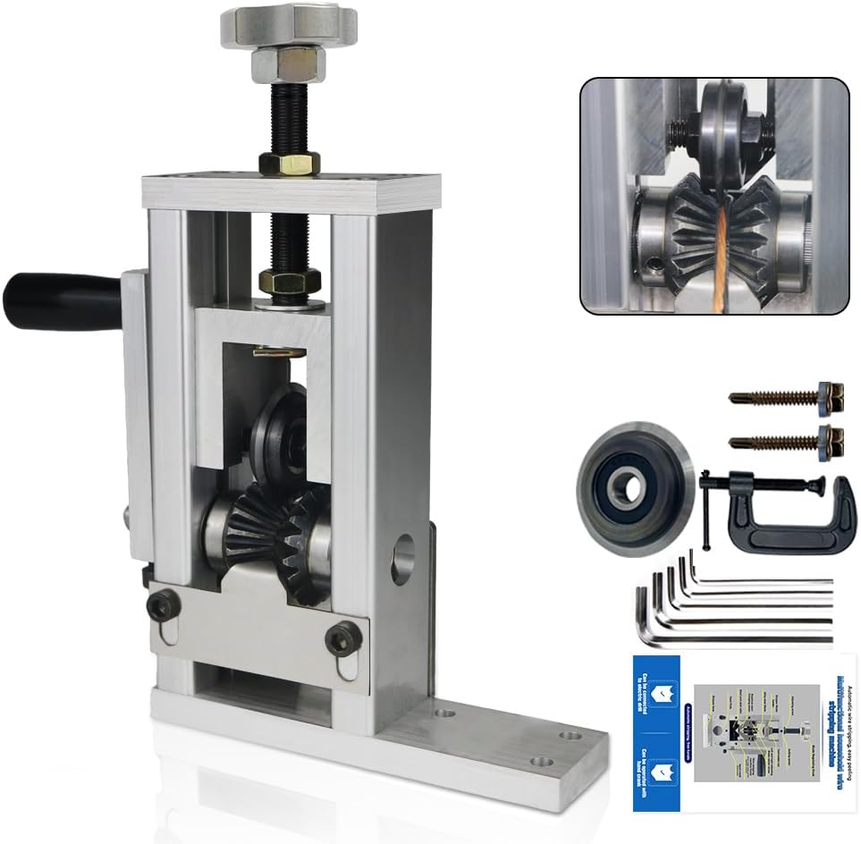 Manual/Automatic Wire Stripping Machine, Cable stripper machine wire stripping tool with Replaceable Blade