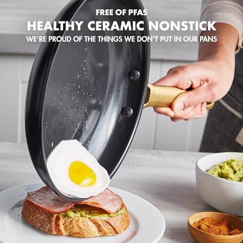 GreenPan Reserve Hard Anodized Ceramic Nonstick Frying Pan Set