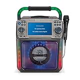 Singing Machine STVG782BK Groove XL Karaoke System with Bluetooth and Voice...