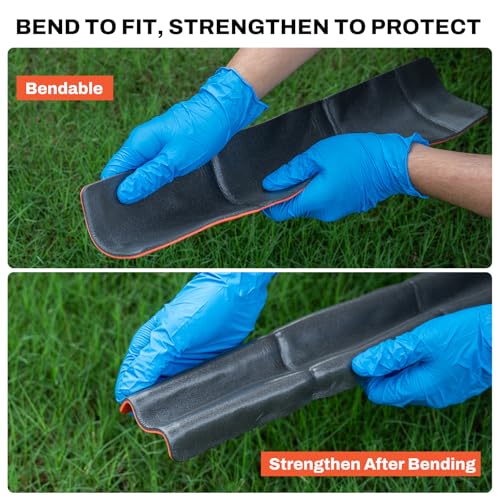 RHINO RESCUE First Aid Splint 36" X 4.3" Orange-Gray, Keep Bones in Position (4, Splint Bundle) - Image 6