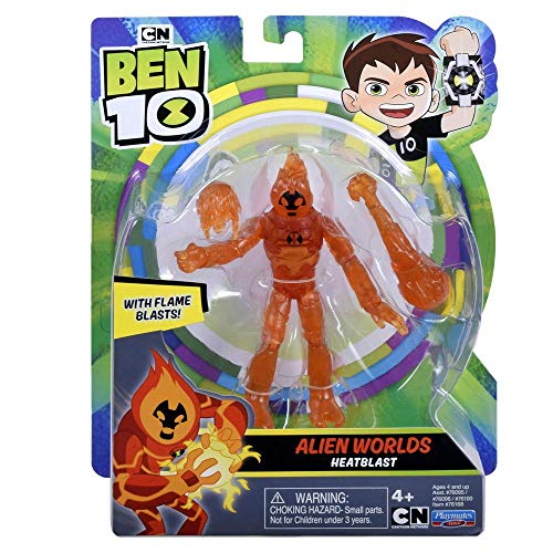 Giochi Preziosi -Ben10 Base A12 S.A.W Heatblast Ben_10 personagens (BEN58400)