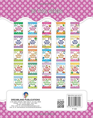 Image of Kid's 5th Activity Book - General Knowledge | Fun Early Learning Workbook for Kids Age 7+ | Science, Animals, Vehicles, Solar Energy & More | 64 Pages