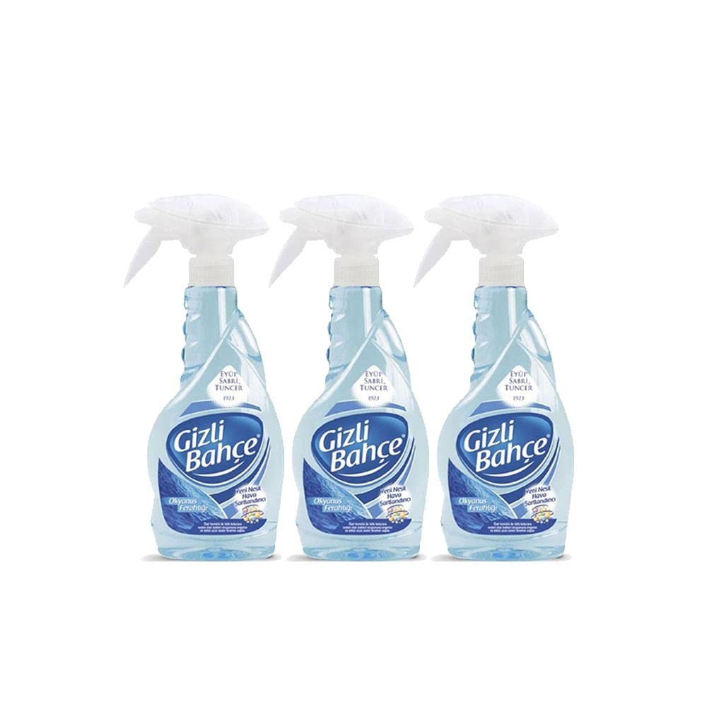 Eyüp Sabri Tuncer Gizli Bahçe Oda Kokusu Okyanus Ferahlığı 500 ml x 3 adet