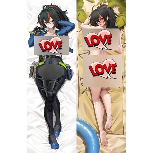 AnimeLull Anime Body Pillow Cover, 59 x 19.6 in