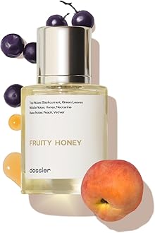 Fruity Honey - Eau de Parfum - Inspired by J.Malone's Nectarine Blossom & Honey - Perfume Luxury - Pure Infused - Paraben-Free - Vegan - For Women Men Unisex - Fragrance 1.7 oz (Spray 50ml)
