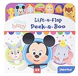 Disney Baby Mickey, Lion King, Princess, and More! - Peek-a-Boo Lift-a-Flap Look and Find Board Book- PI Kids