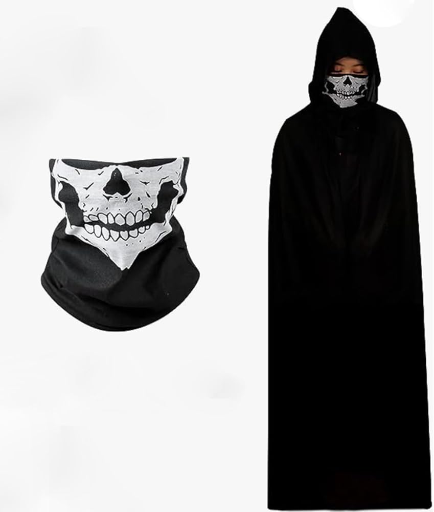 Amazon.co.jp: [TAORAYO] ハロウィン コスプレ 衣装 2点セット 死神