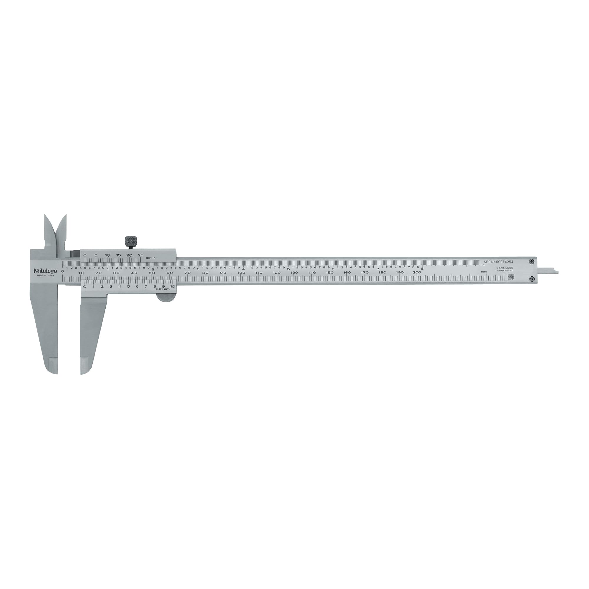 Mitutoyo 530-119 Standard-Nonius Messschieber, 0-300 mm