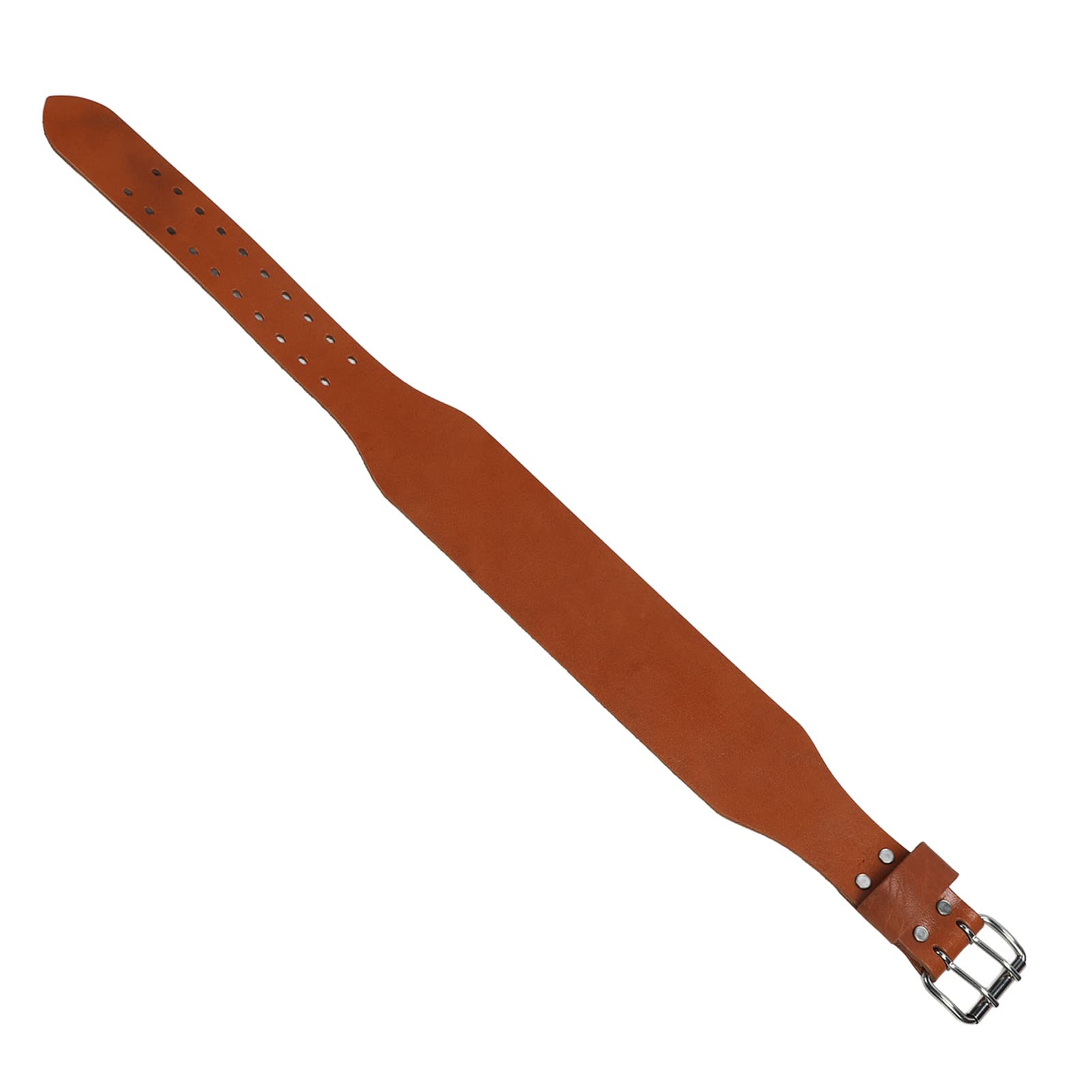 Jiawu Cintura per Sollevamento Pesi, Design a Doppia Punta in Vera Pelle Pieno Fiore, Cintura per Sollevamento Pesi, Supporto per la Schiena in Pelle con Chiusura in Acciaio Rinforzato per Squat