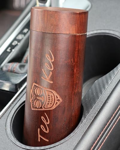 TeeKee Polarized Sunglasses Mirrored Classic Retro Aviator with Bamboo Wood Arms For Men Women3