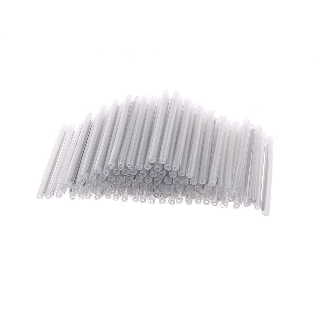 Lot de 1000 tubes thermorétractables simples de 60 mm en fibre nue spéciale connecteur de tube thermorétractable