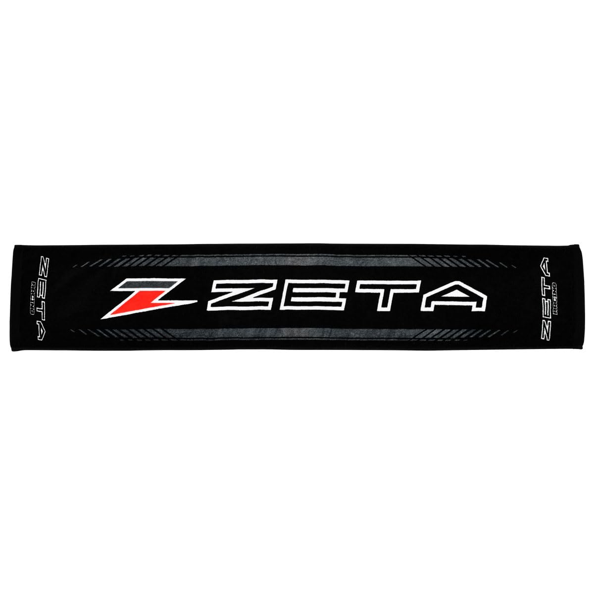 Amazon | ジータレーシング(ZETA RACING) マフラータオル ブラック